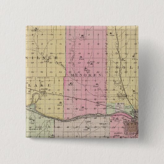 Shawnee-Landkreis, Kansas Button (Vorderseite)