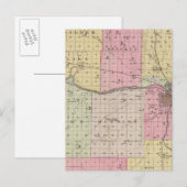 Shawnee Landkreis, Kansas Postkarte (Vorne/Hinten)