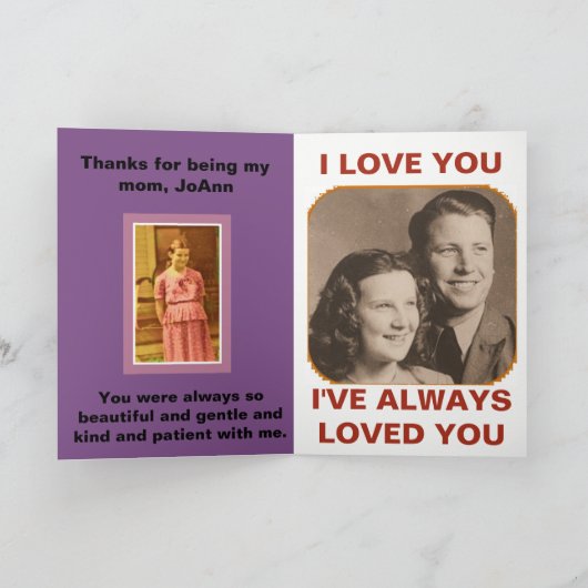 Shawnee Mama, happy March Karte (Innenseite)