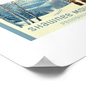 Shawnee Mountain Pennsylvania ski resort  Poster (Ecke)