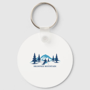 Shawnee Mountain Pennsylvania Skigebiet Skifahren Schlüsselanhänger