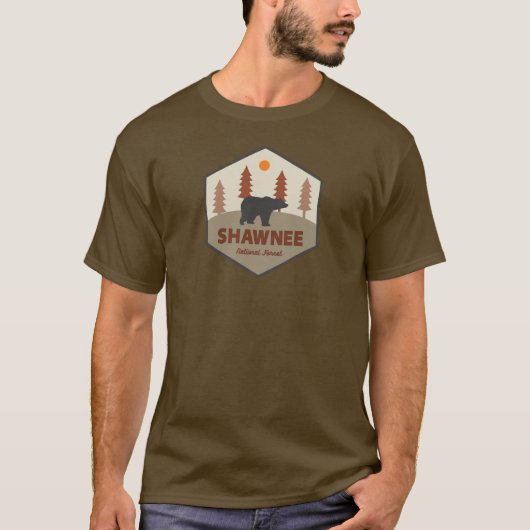 Shawnee National Forest Bear T-Shirt (Vorderseite)