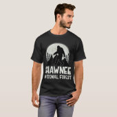 Shawnee National Forest Bigfoot Southern Illinois T-Shirt (Vorne ganz)