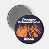 Shawnee National Forest Magnet (Vorderseite/Rückseite)