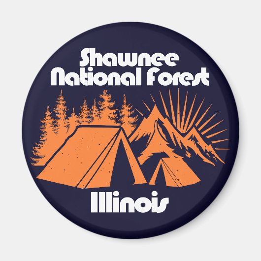 Shawnee National Forest Magnet (Vorne)