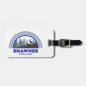 Shawnee National Forest Rainbow Deer Gepäckanhänger (Vorderseite horizontal)