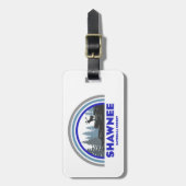 Shawnee National Forest Rainbow Deer Gepäckanhänger (Vorderseite vertikal)