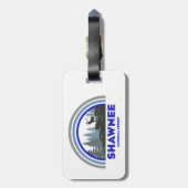 Shawnee National Forest Rainbow Deer Gepäckanhänger (Rückseite vertikal)