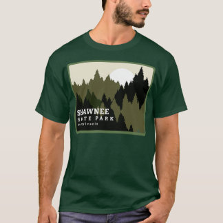 Shawnee Staat Park Pennsylvania Forest Sunrise T-Shirt