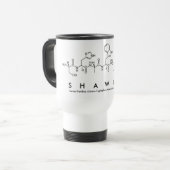 Shawnte Peptidname Tasse (Vorderseite Links)