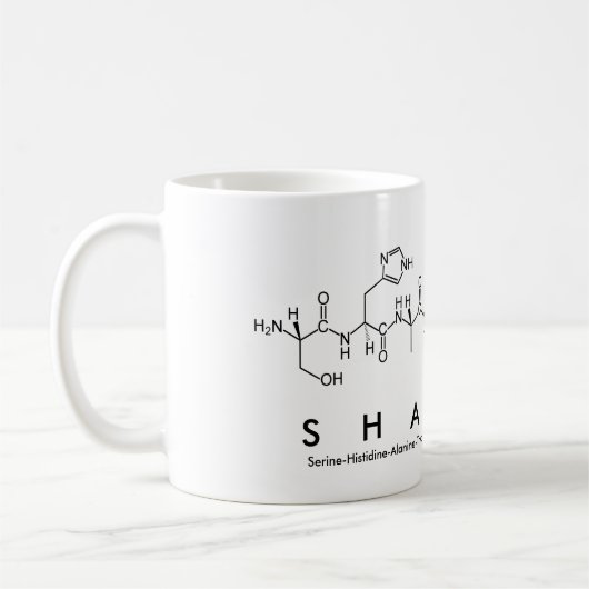 Shawnte Peptidname Tasse (Links)