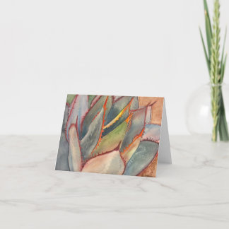 Shaw's agave notecard karte