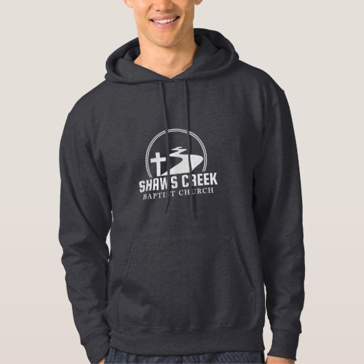 Shaw's Creek Men Hoodie Gray (Vorderseite)