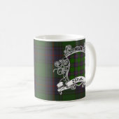 Shawtartan-Schild Kaffeetasse (VorderseiteRechts)