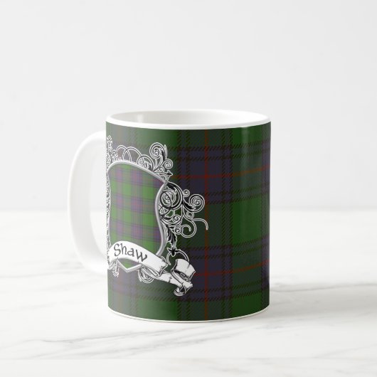 Shawtartan-Schild Kaffeetasse (Vorderseite Links)