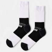 Shawty Socks: Kurz auf Größe, Big on Style Socken (Linkes Detail)