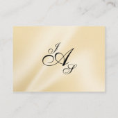 Shayla Pearls & Lace Wedding | Platzkarte (Rückseite)