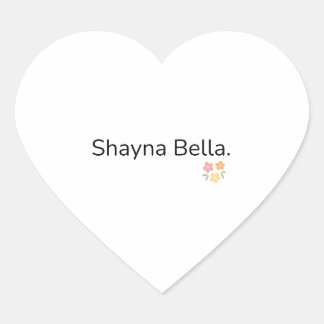 Shayna Bella Aufkleber