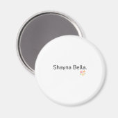 Shayna Bella Magnet (Vorderseite/Rückseite)