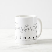 Shayne Peptid Name Tasse (VorderseiteRechts)