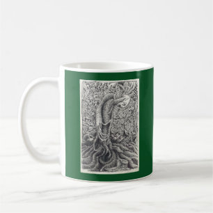 Shayol, Tinte zeichnend Kaffeetasse