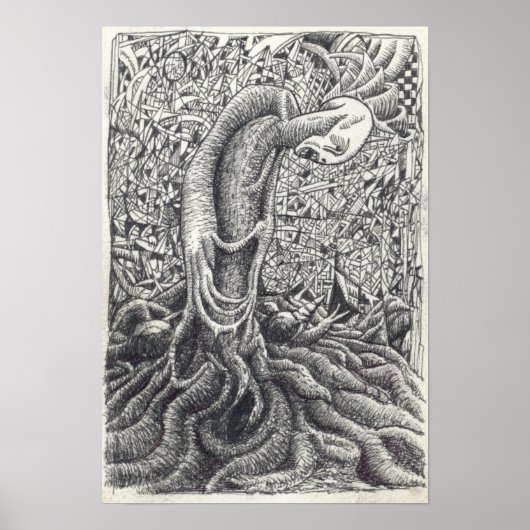 Shayol, Tinte zeichnend Poster (Vorne)