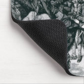 Shayss Pöbel im Besitz eines Gerichtes Mousepad (Ecke)