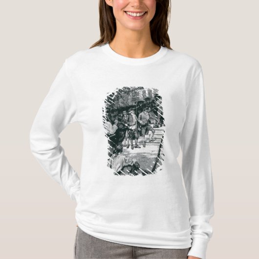 Shayss Pöbel im Besitz eines Gerichtes T-Shirt (Vorderseite)