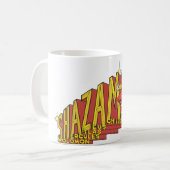Shazam Acronym Kaffeetasse (Vorderseite Links)