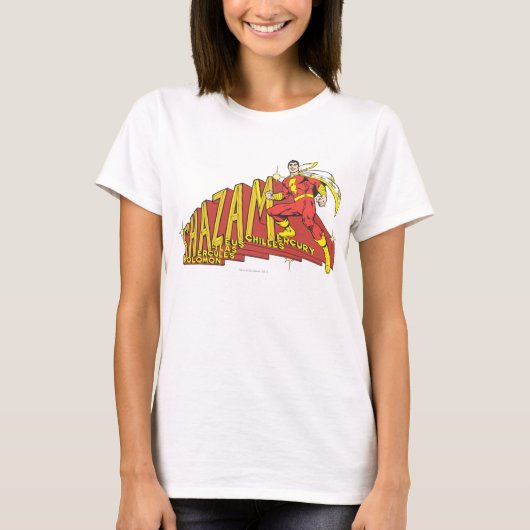 Shazam Acronym T-Shirt (Vorderseite)