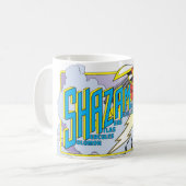 Shazam Akronym 2 Kaffeetasse (Vorderseite Links)