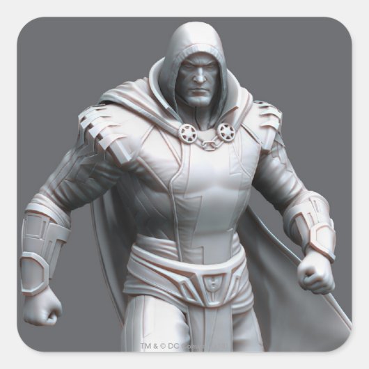 Shazam Alternate Quadratischer Aufkleber (Vorderseite)