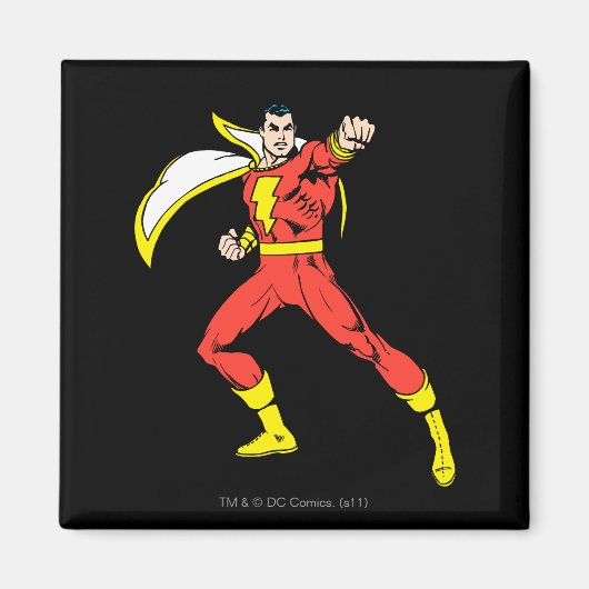 Shazam bereit für den Kampf Magnet (Vorne)