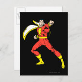 Shazam bereit für den Kampf Postkarte (Vorne/Hinten)