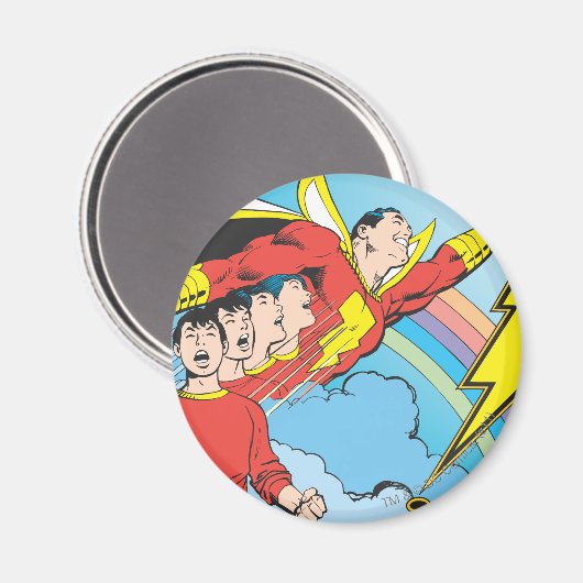 SHAZAM/Billy Batson Magnet (Vorderseite/Rückseite)