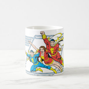 SHAZAM-Familie Kaffeetasse