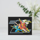 SHAZAM-Familie Postkarte (Stehend Vorderseite)