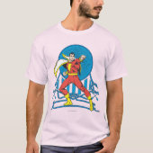 SHAZAM im Kampf T-Shirt (Vorderseite)