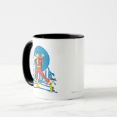 SHAZAM im Kampf Tasse (Vorderseite Links)