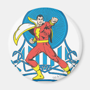 SHAZAM in Kampfstellung Magnet