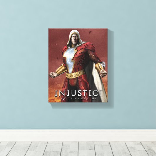 Shazam Leinwanddruck (Insitu (Holzboden))