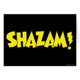 Shazam Logo Gelb