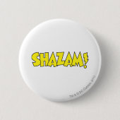 Shazam Logo Gelb Button (Vorderseite)
