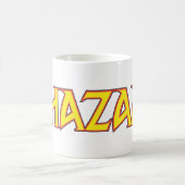 Shazam-Logo Gelb/Rot Kaffeetasse (Mittel)