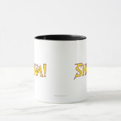 Shazam-Logo Gelb/Rot Tasse (Zentrum)