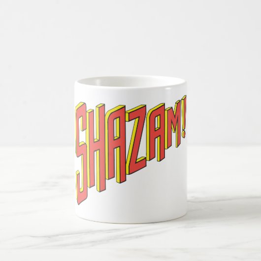 Shazam-Logo rot/gelb Kaffeetasse (Mittel)