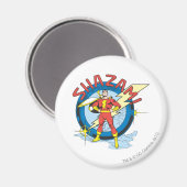 Shazam Magnet (Vorderseite/Rückseite)
