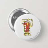 SHAZAM-Posen Button (Vorne & Hinten)