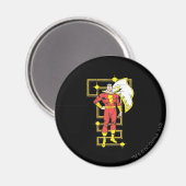 SHAZAM-Posen Magnet (Vorderseite/Rückseite)