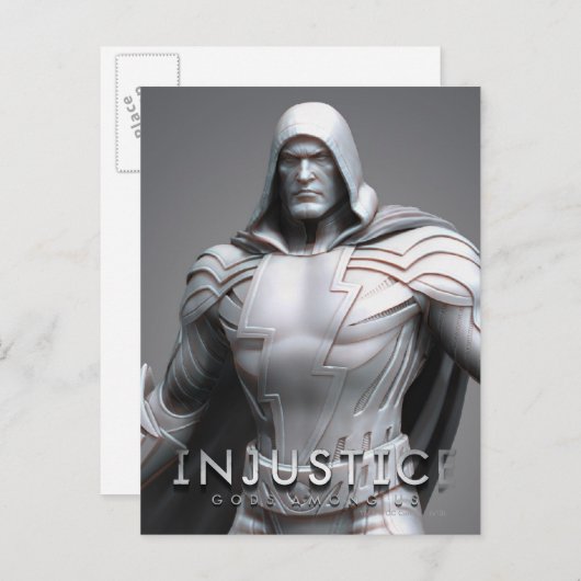 Shazam Postkarte (Vorne/Hinten)